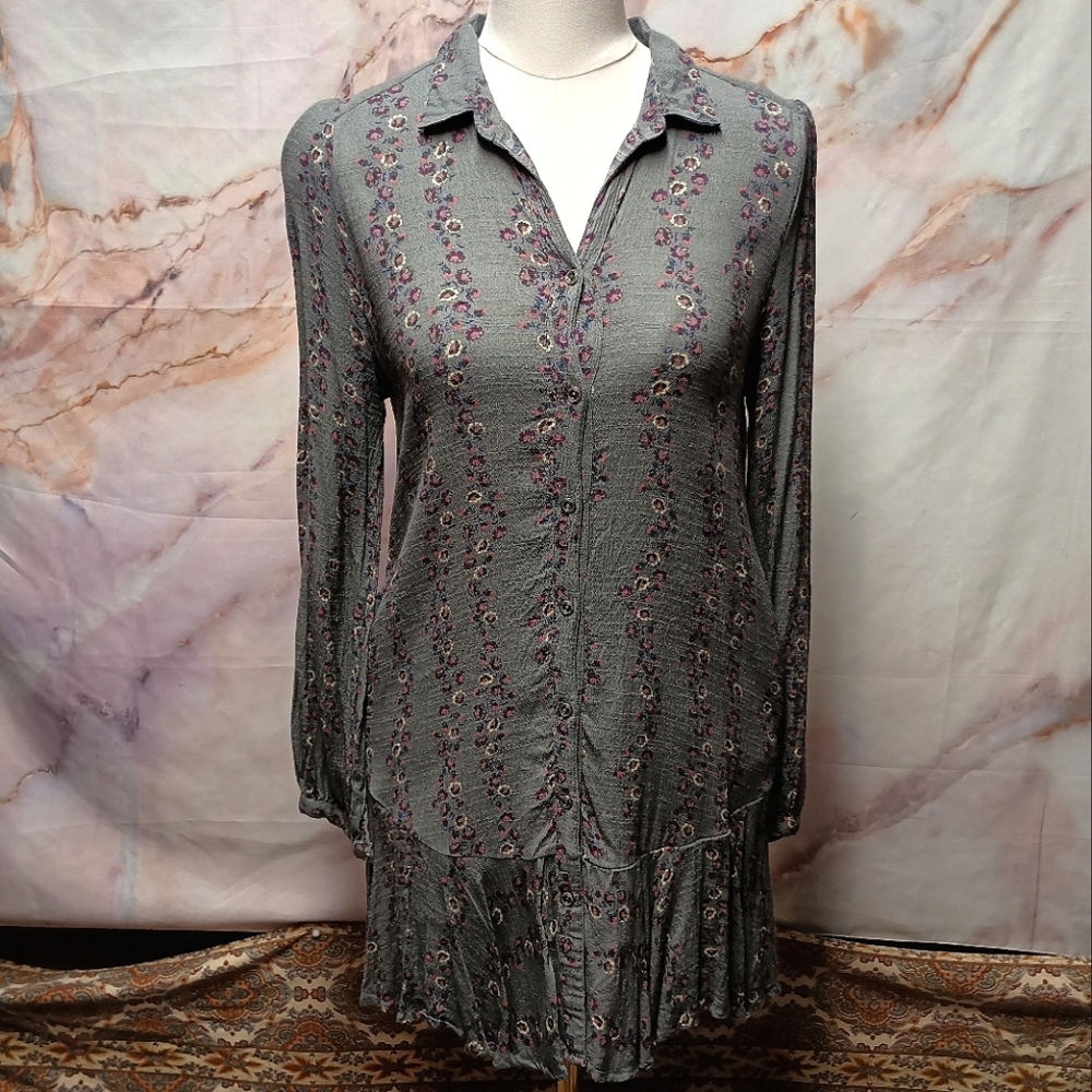 Free People Floral Printed Tunic Dress‎